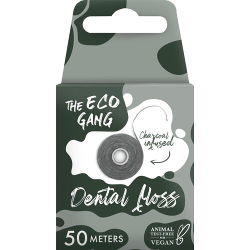 The Eco Gang Dental Floss - Charcoal Slike
