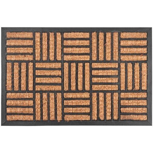 Ramda Otirač od kokosovih vlakana s uzorkom parketa 40x60cm Slike