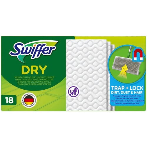 Swiffer sweeper suve krpe za brisanje podova, 18 komada Cene