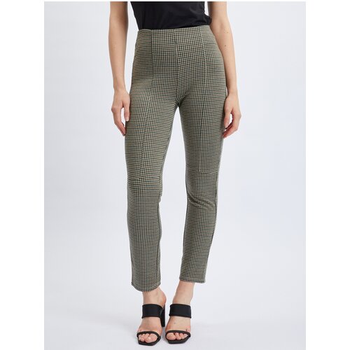Orsay green Ladies Checkered Pants - Ladies Cene