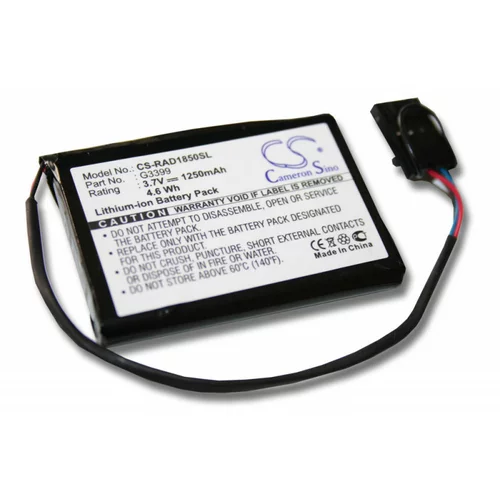 VHBW Baterija za Dell PowerEdge 1850 / 2800 / 2850, 1250 mAh