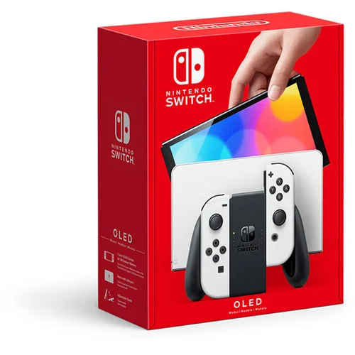 NINTENDO SWITCH OLED Console - White Joy-Con