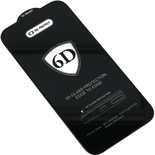 Tel Protect Full Glue 6D kaljeno staklo za XIAOMI REDMI NOTE 14 crno Slike