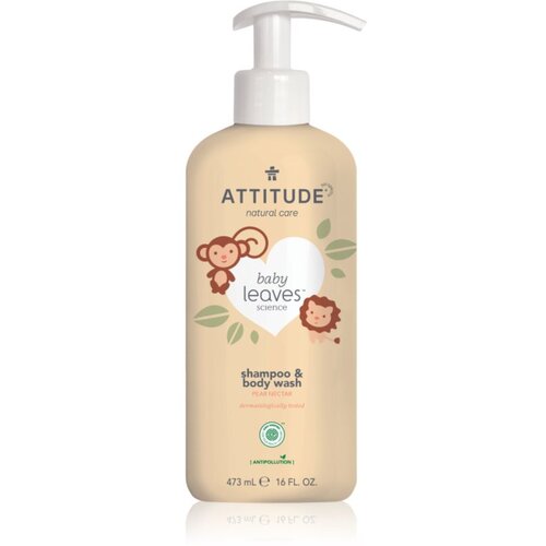 Attitude Baby Leaves Pear Nectar gel za tuširanje i šampon 2 u 1 za djecu 473 ml Cijene