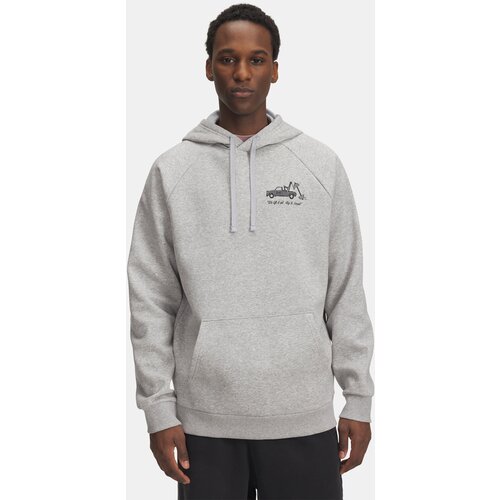Under Armour Men&amp;#039;s UA Rival Fleece HBR Logo Sweatshirt HD-GRY - Men&amp;#039;s Slike