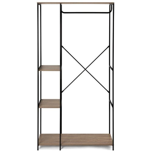 Bonami Essentials Črn jeklen set za hodnik 90x170x40 cm Aris – Cene
