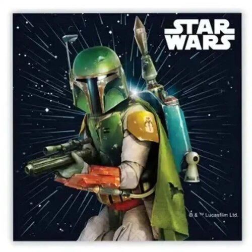 Procos Star Wars komplet papirnatih prtičkov &ndash; 2-slojni, 33x33 cm, 20 kosov Cene