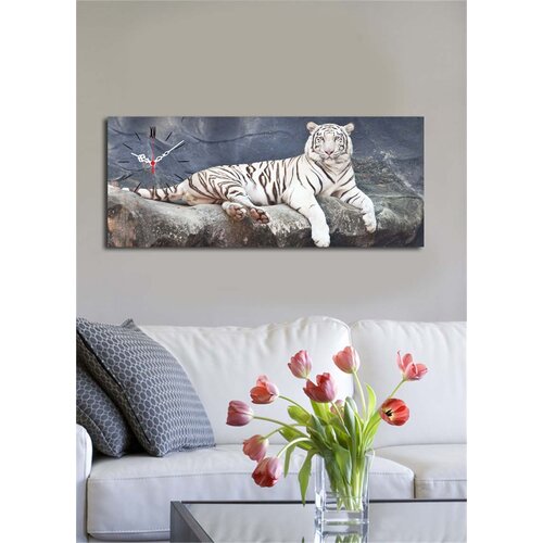 Opviq Zidni sat 30x70cm Šareni Cene
