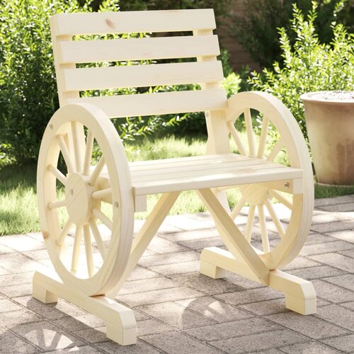  The Living Store Vrtni stol 2 kosa 58x58x78,5 cm trden les jelke - Vrtni Stol, (21464905) Slike