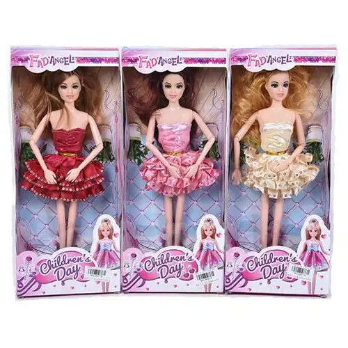 Magic Toys Children',s Day 29cm velika modna lutka v obleki s krilom iz tila v več različicah 1 kos Cene