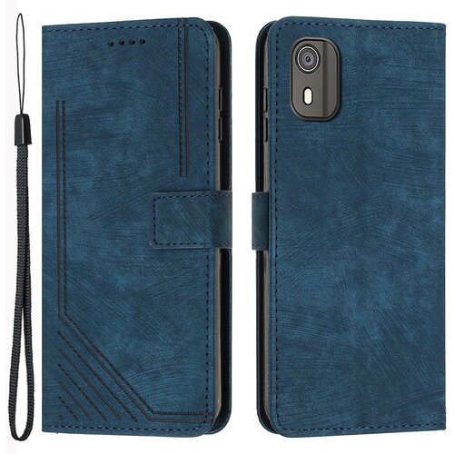 INORCO BINFEN COLOR BF17 Za Nokia C12 4G/C12 Pro/C12 Plus stojalo za pametni telefon PU usnje+TPU ovitek za denarnico, (22035879) Slike