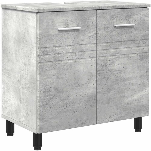  Toaletna jedinica Betonska siva 60 x 35 x 60 cm Slike