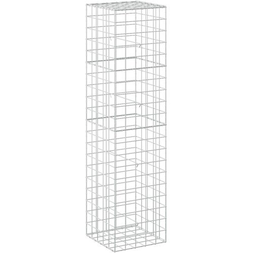  Gabion s žicom debljine 3,5 mm i mrežom 10x10 cm 50x50x200 cm Slike