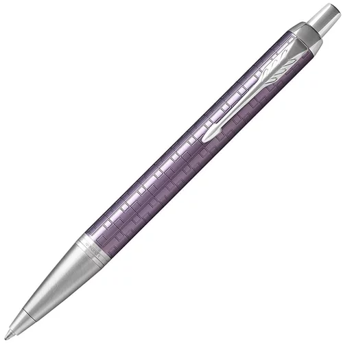 Parker Kemični svinčnik IM Premium, vijolično srebrn