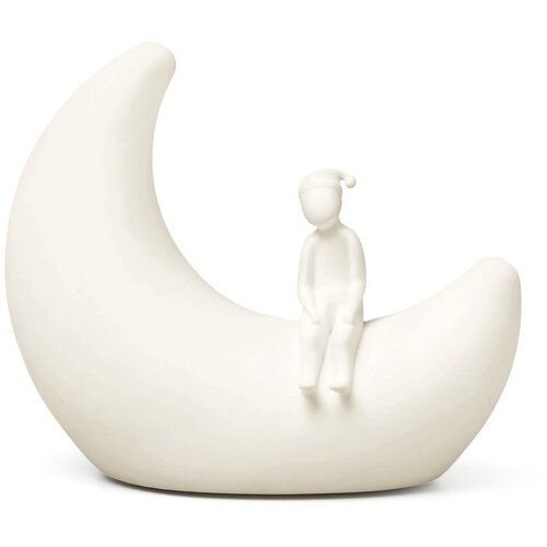CamCam Copenhagen Noćno svjetlo za djecu boje slonovače Moon Off-White – Cene