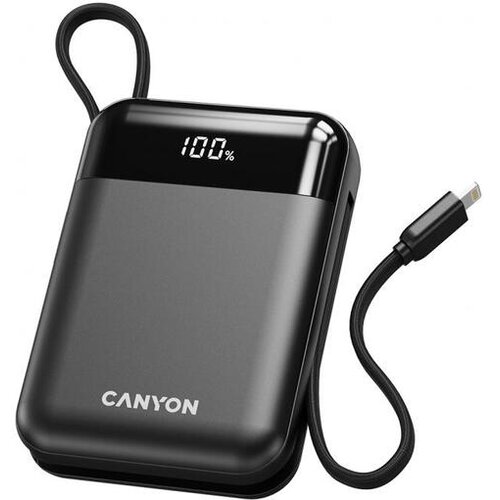 Canyon OnPower 104 powerbank 10000 mAh 22,5 W crni Slike