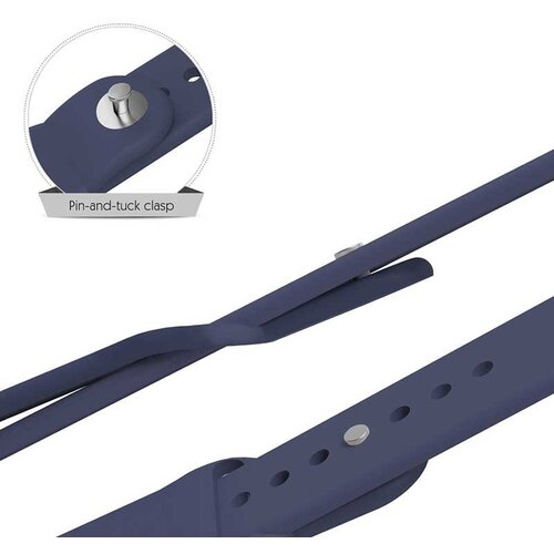  Narukvica za Apple Watch Silicone Strap light blue S/ M 38/ 40/ 41 mm Cene