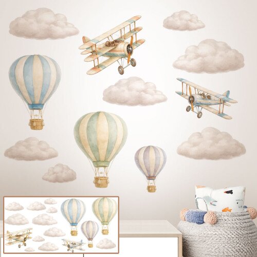 nalepnica.rs Clouds and balloons Cene