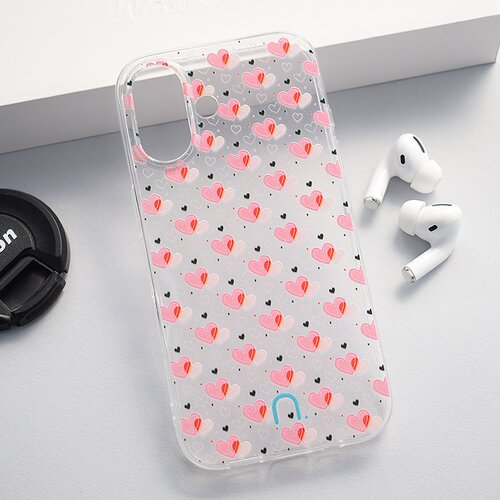 Nanobit Maska za iPhone 16 Hearts Print Cene