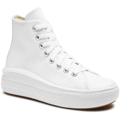 Converse Modne superge Chuck Taylor All Star Move A04295C Bela