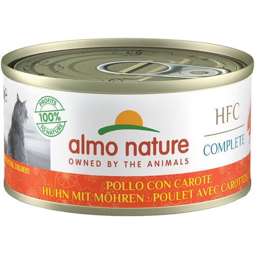 Almo Nature HFC Complete 6 x 70 g - Piščanec s korenjem Cene