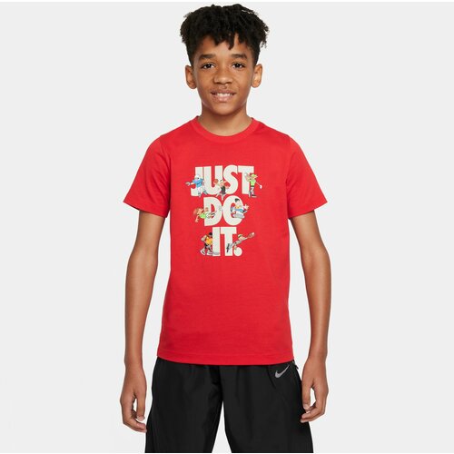 Nike K NSW TEE JDI MULTI SPORT, dečja majica, crvena FN9667 Slike