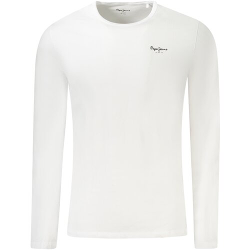 PepeJeans LONG SLEEVE T-SHIRT MEN WHITE Slike