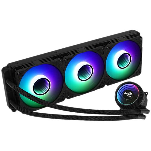 Cooler Master Vodni hladilnik CPU Aerocool Mirage L360 360 mm Argb črn, (21408023) Cene