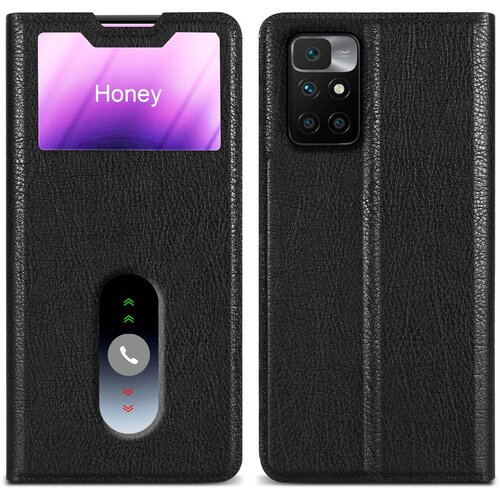  CATER Združljiv z Xiaomi v kometu Black - za&scaron;čitni pokrov z magnetnim zapiranjem, stoječo funkcijo in 2 gledanjem oken, (20694425) Cene