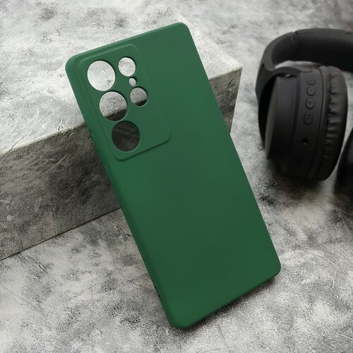  Maska VELVET TOUCH za Samsung S938B Galaxy S25 Ultra 5G/ tamno zelena Slike
