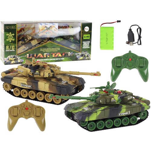  Remote Controlled Fighting Tanks Set War Tank RC Battle Infrared Cijene