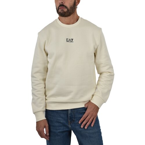 Ea7 Emporio Armani Puloverji 8NPM34PJVTZ Bela Slike