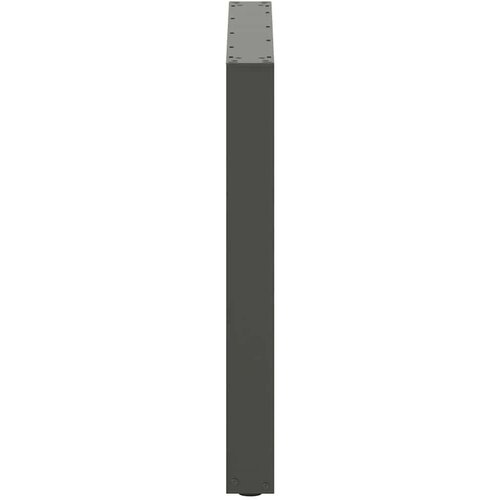  Noge stolića za kavu U-oblika 2 kom antracit 80x(72-73)cm čelik Slike