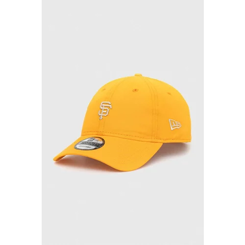 New Era Bombažna kapa s šiltom oranžna barva, SAN FRANCISCO GIANTS