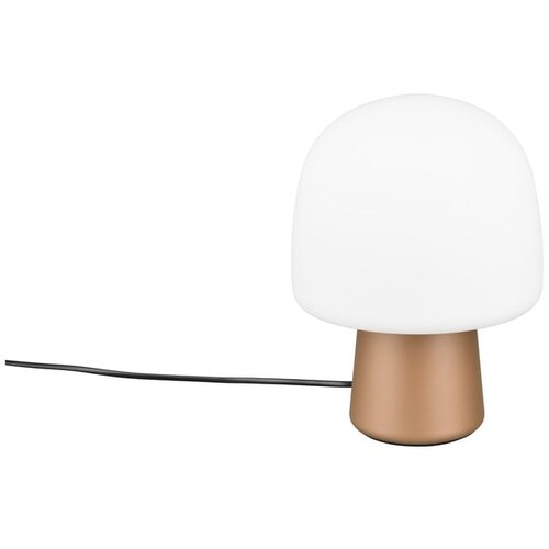  Bijela/u brončanoj boji stolna lampa sa staklenim sjenilom (visina 27 cm) Steen &amp;ndash; Slike