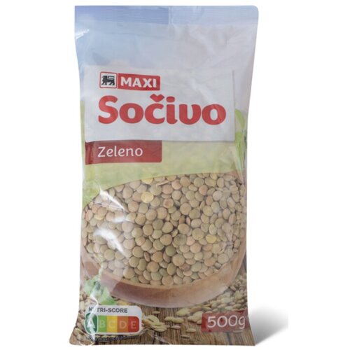 Maxi zeleno sočivo 500g Cene