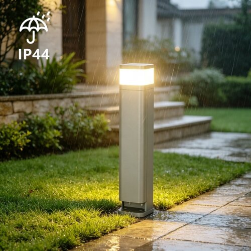 Brilagi Spolja&amp;scaron;nja lampa sa 2 SCHUKO PILLAR utičnice 1xG9/11W/230V IP44 siva Slike