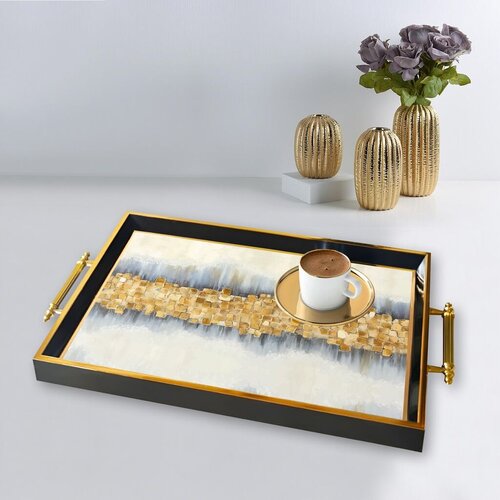 Aberto Design poslužavnik TPA9855 50 x 29 x 3,5 cm, &scaron;areni Cijene