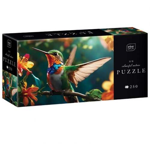  PUZZLE 250 KOM COLORFUL NATURE 8 HUMMING BIRD INTERDRUK Cene