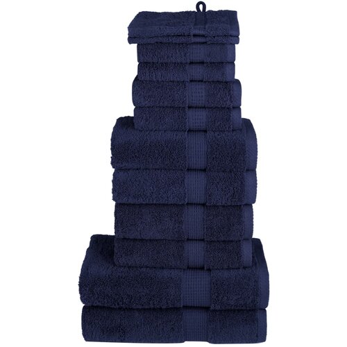  12-dijelni vrhunski set ručnika SOLUND modri 600 gsm Cijene