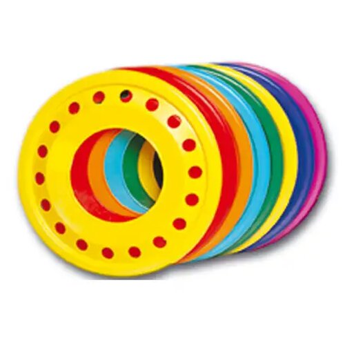 Mađarski proizvođač Luknjasti obroči za metanje 28 cm - D-Toys Cene