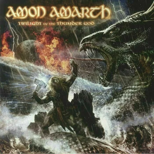 Amon Amarth Twilight Of The Thunder God (Blue/Black/White Coloured) (LP)