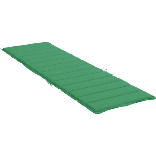  Jastuk za ležaljku zeleni 200 x 60 x 3 cm od tkanine Oxford Slike