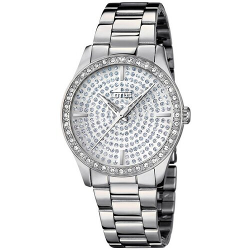 Lotus ženski trendy kristal srebrni modni ručni sat 604590 Cene