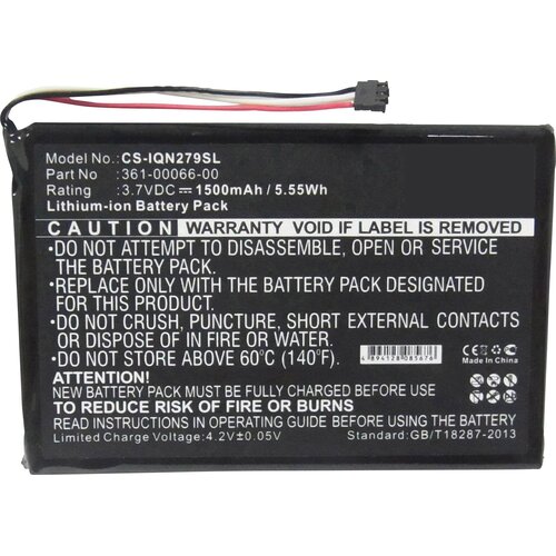 Beltrona akumulatorska navigacijska naprava Nadomešča originalno baterijo 361-00066-00 3.7 V 1500 mAh, (20411851) Cene