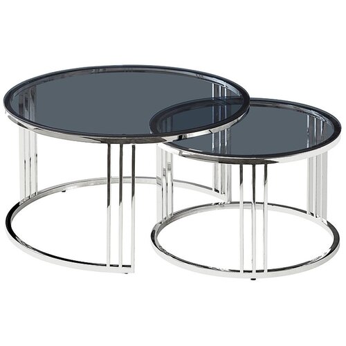 Molarem Home Set stolića VIENNA - staklo Slike