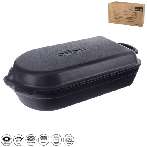 Orion Litoželezen pekač 22x42,5 cm LITINA SMALT &amp;ndash; Slike