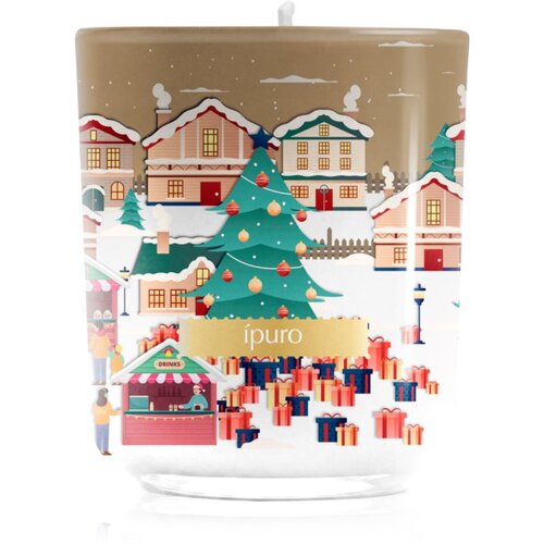 &amp;iacute;puro Christmas Town Glamour Night di&amp;scaron;eča sveča s pokrovčkom 270 g Slike