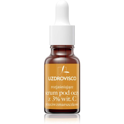 Uzdrovisco Eyebright Brightening Eye Serum posvetlitveni serum za predel okoli oči z vitaminom C 15 ml Cene