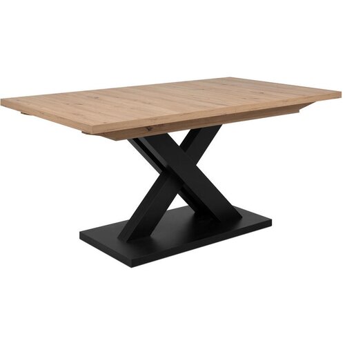 MID.YOU JEDILNA MIZA, črna, hrast artisan Cene